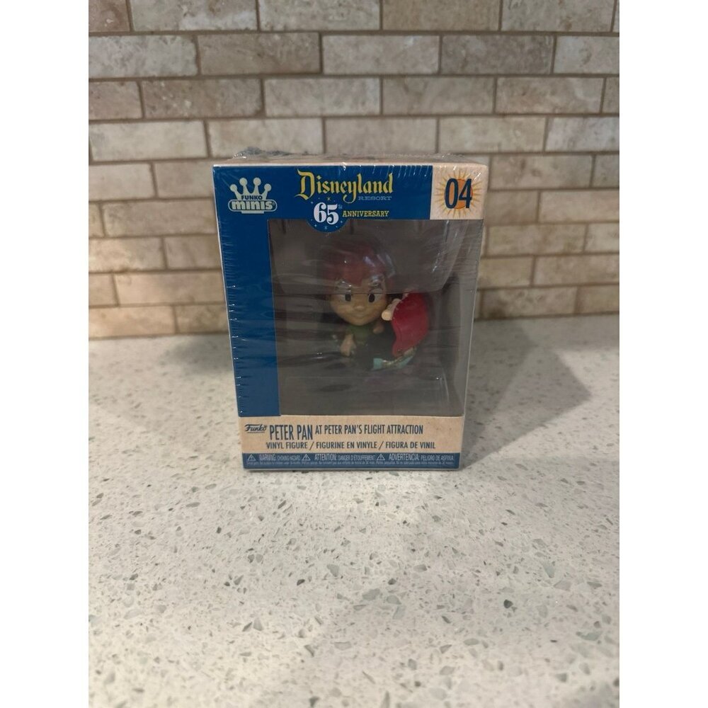 Disneyland 65th Anniversary Funko Minis 04 Peter Pan's Flight Peter Vinyl Figure